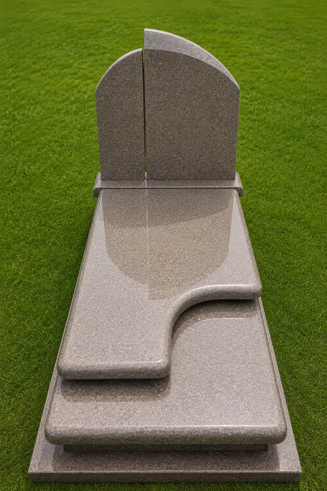 Nagrobek granitowy - przykład wzoru 10