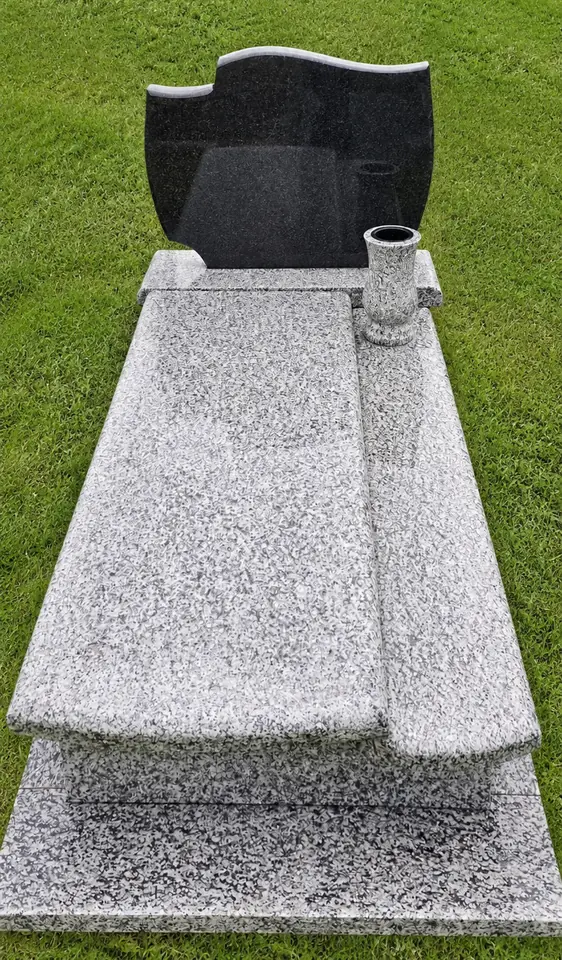 Nagrobek granitowy - przykład wzoru 39